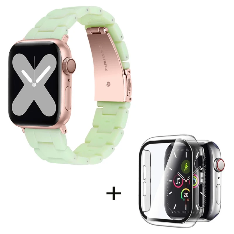 Universell Apple Metall armband mit Hülle