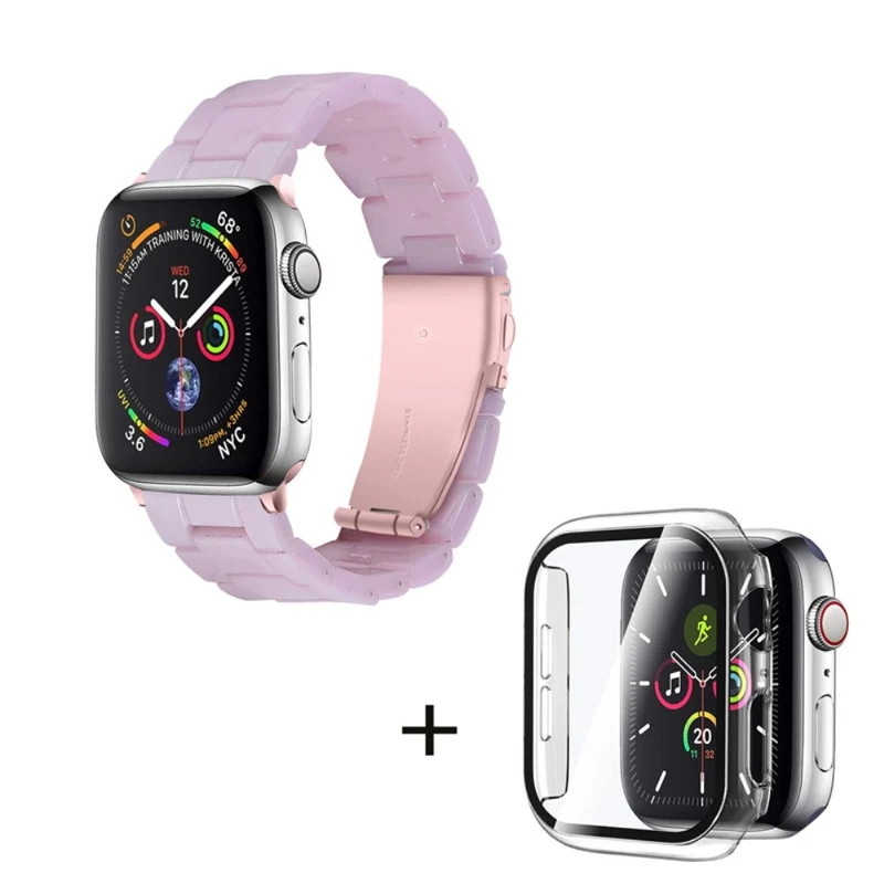 Universell Apple Metall armband mit Hülle