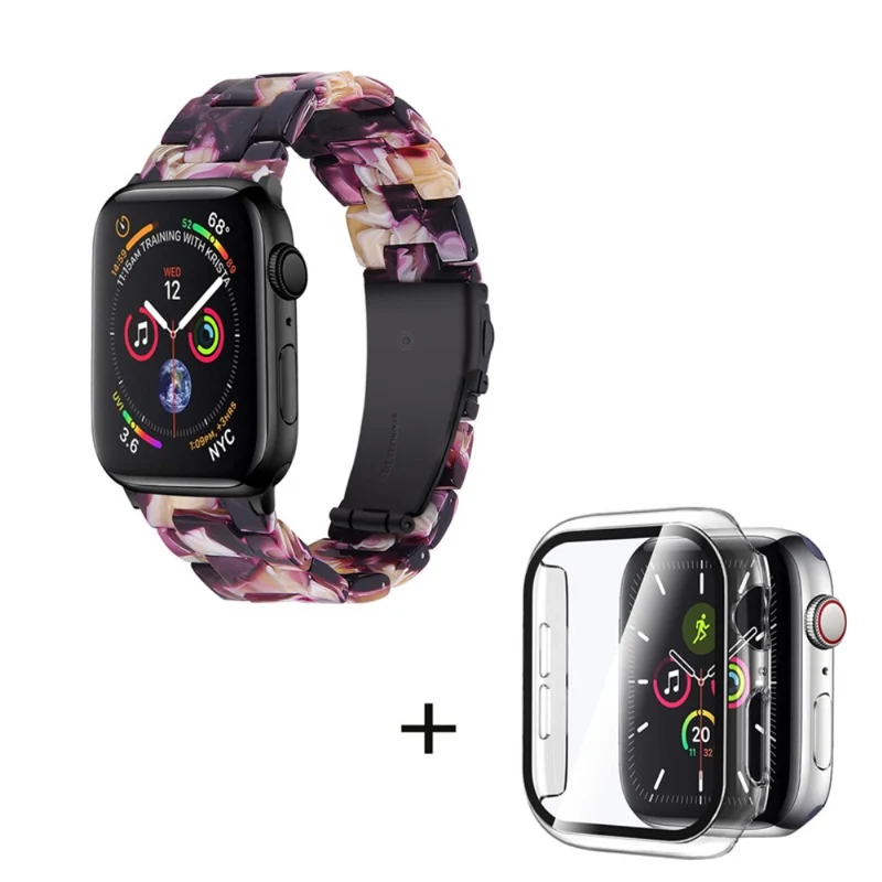 Universell Apple Metall armband mit Hülle