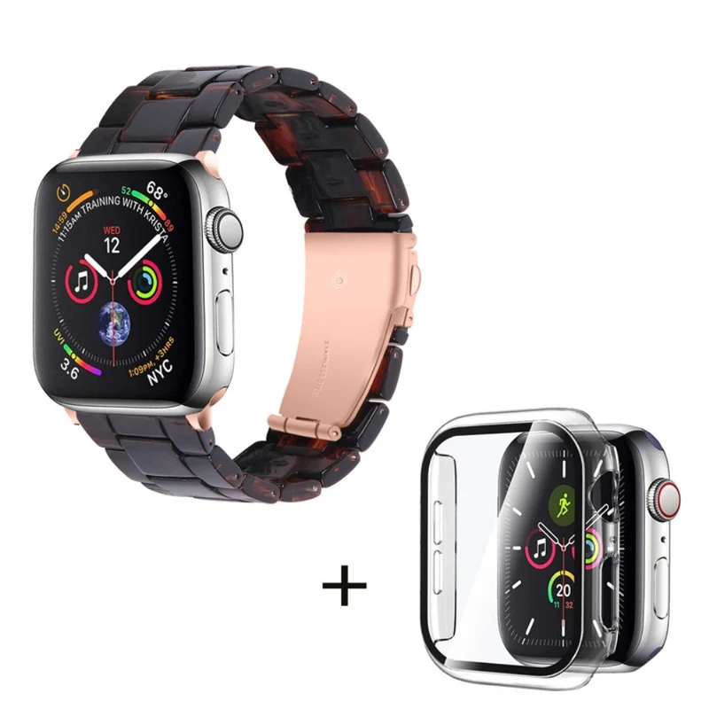 Universell Apple Metall armband mit Hülle