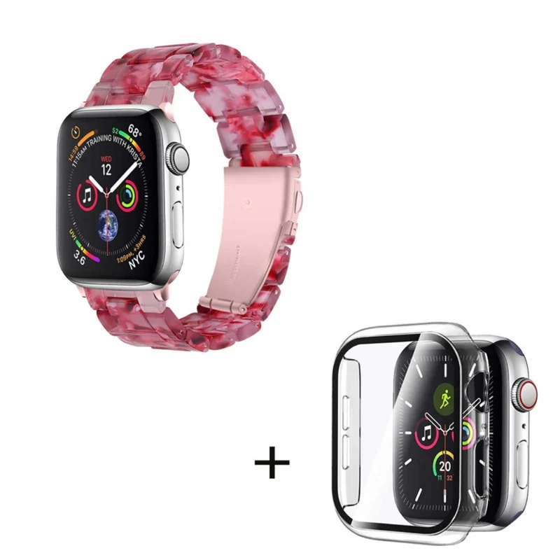 Universell Apple Metall armband mit Hülle