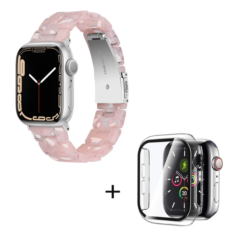 Universell Apple Metall armband mit Hülle