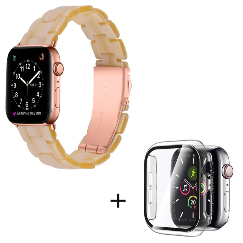 Universell Apple Metall armband mit Hülle