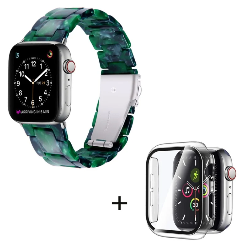 Universell Apple Metall armband mit Hülle