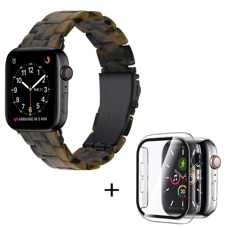 Universell Apple Metall armband mit Hülle