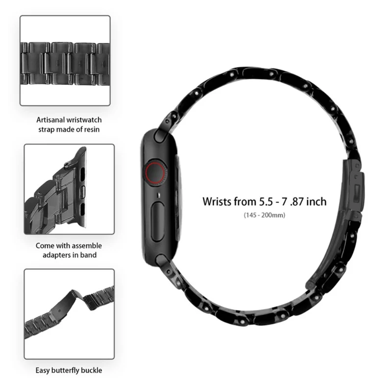 Universell Apple Metall armband mit Hülle