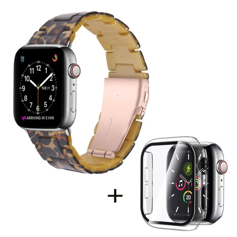 Universell Apple Metall armband mit Hülle