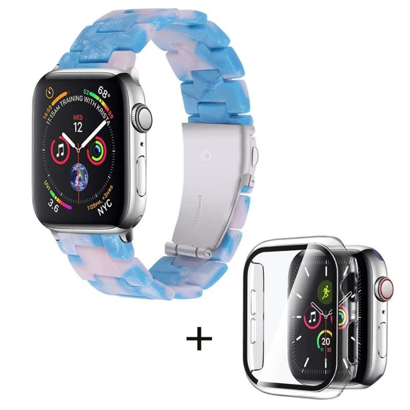 Universell Apple Metall armband mit Hülle