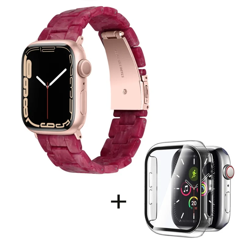 Universell Apple Metall armband mit Hülle