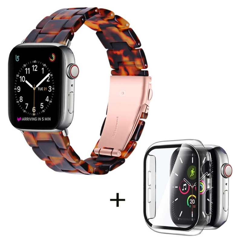 Universell Apple Metall armband mit Hülle