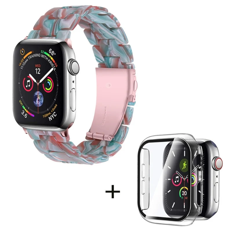 Universell Apple Metall armband mit Hülle
