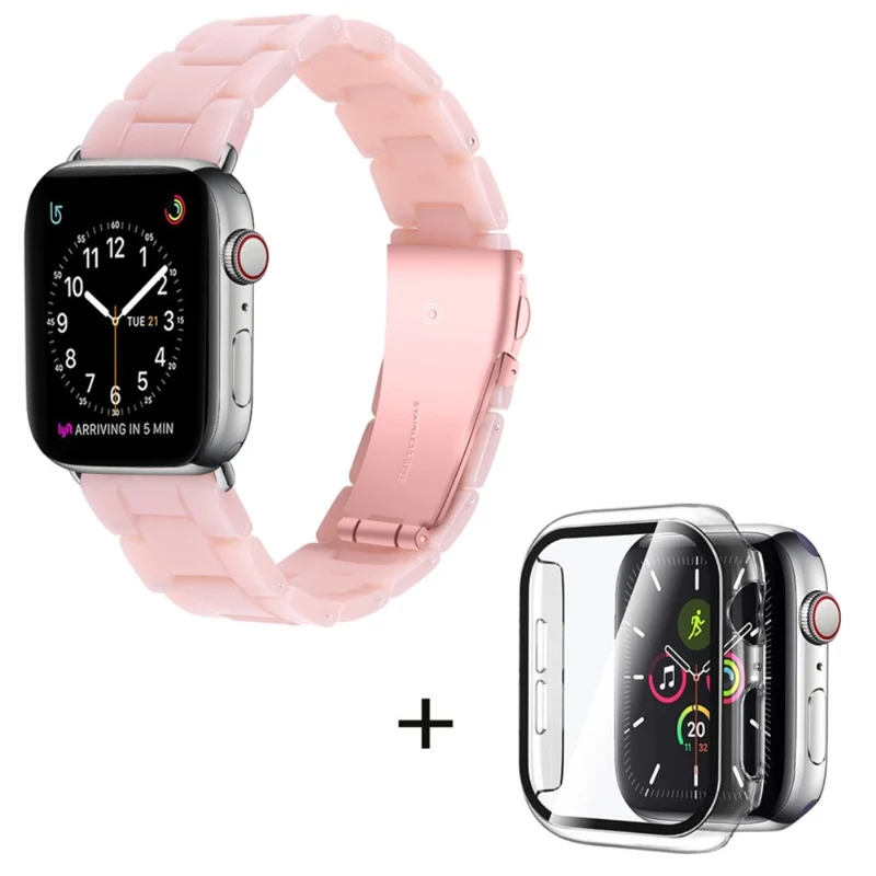 Universell Apple Metall armband mit Hülle