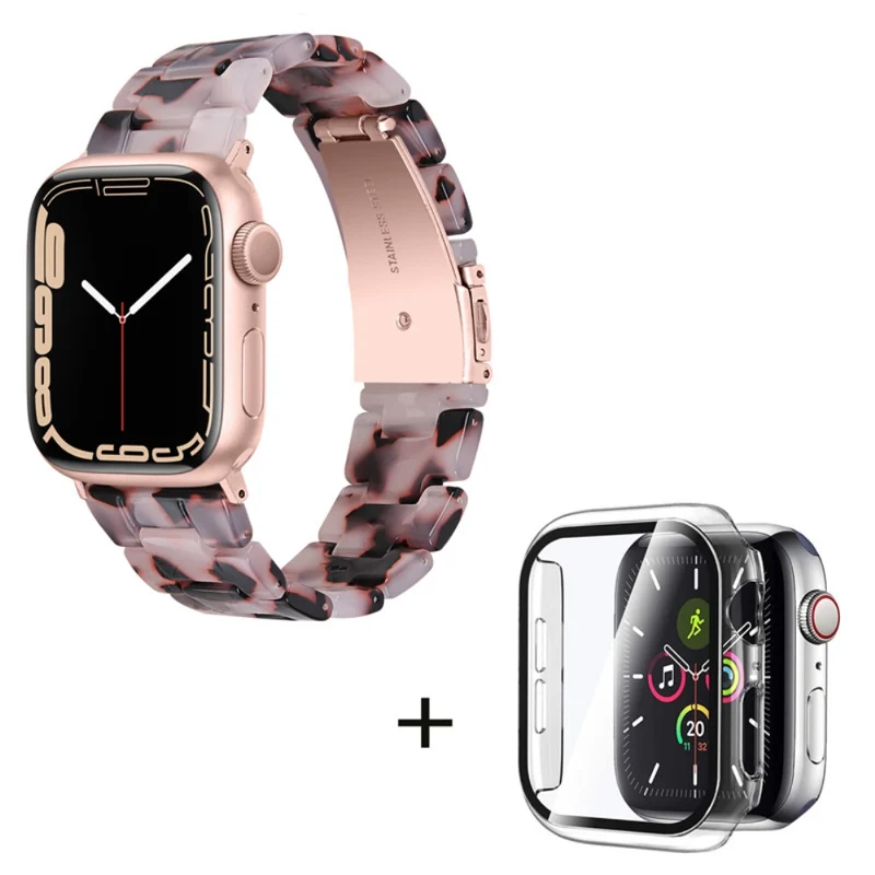 Universell Apple Metall armband mit Hülle