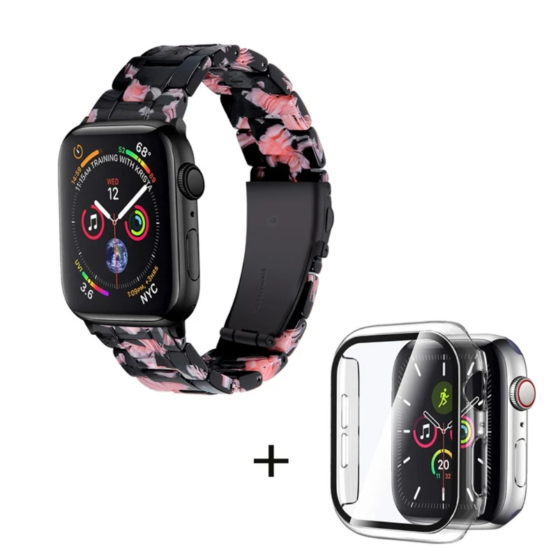 Universell Apple Metall armband mit Hülle