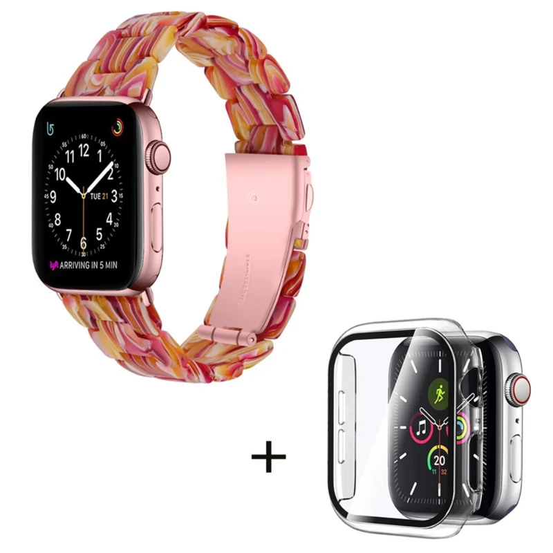 Universell Apple Metall armband mit Hülle