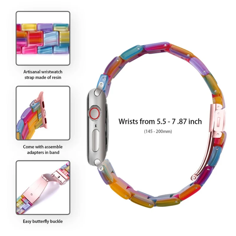 Universell Apple Metall armband mit Hülle