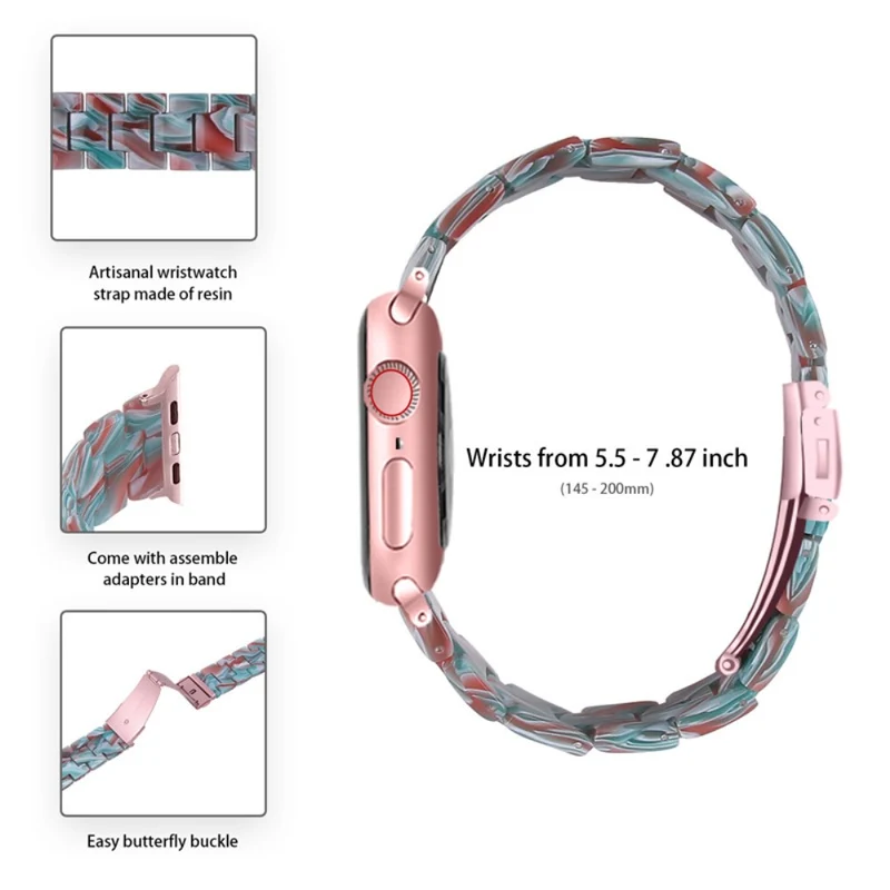 Universell Apple Metall armband mit Hülle