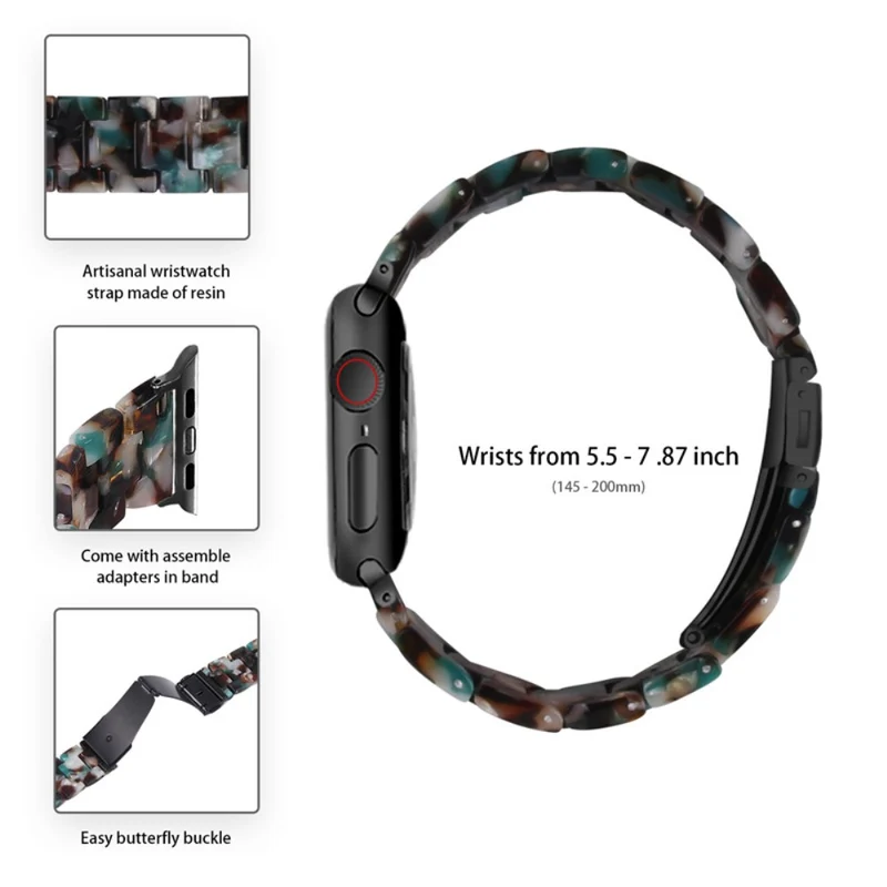 Universell Apple Metall armband mit Hülle