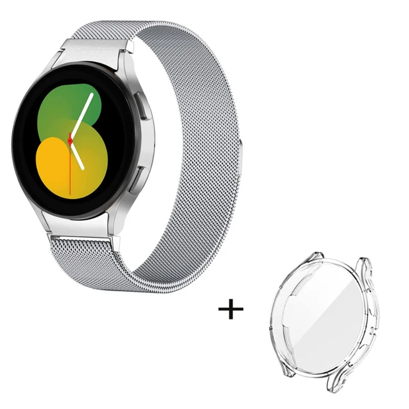 Samsung Galaxy Watch 5 (40mm) Metall armband mit Hülle