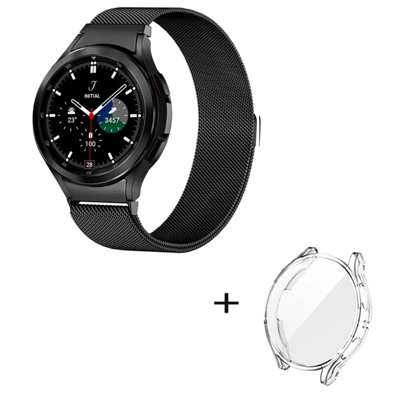 Samsung Galaxy Watch 5 Pro Metall armband mit Hülle