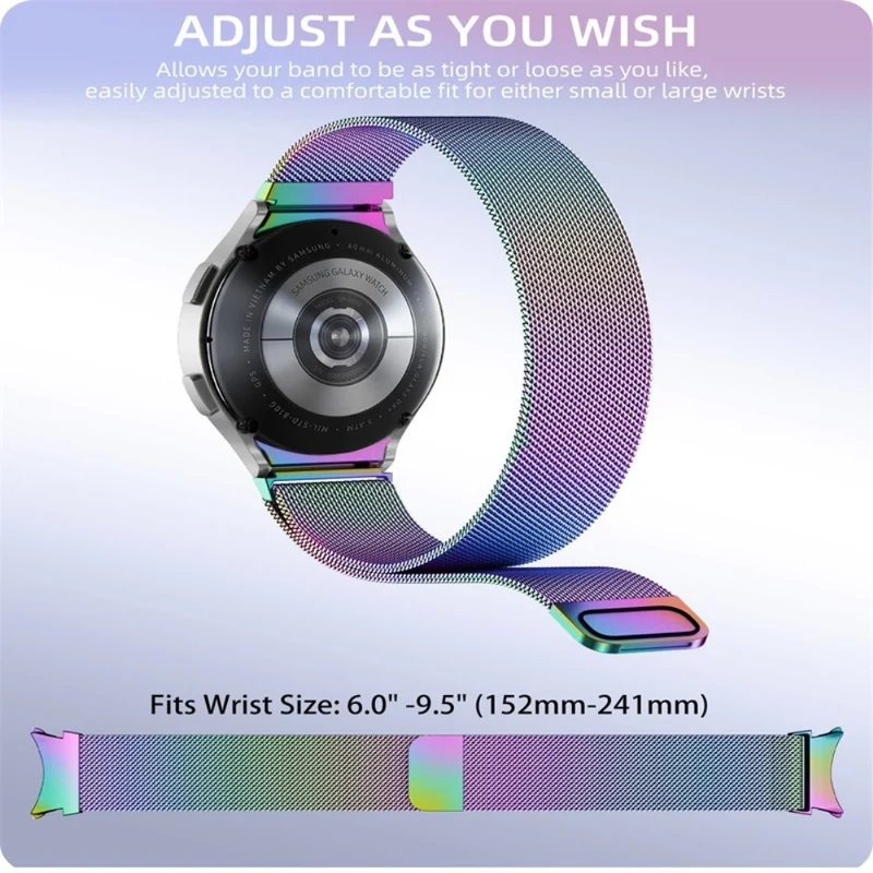 Samsung Galaxy Watch 5 Pro Metall armband mit Hülle