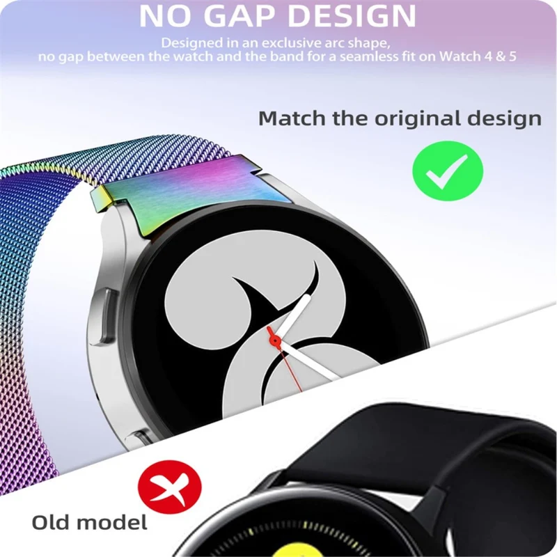 Samsung Galaxy Watch 5 Pro Metall armband mit Hülle