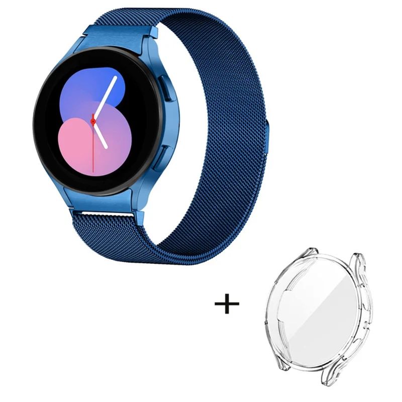 Samsung Galaxy Watch 5 (44mm) Metall armband mit Hülle