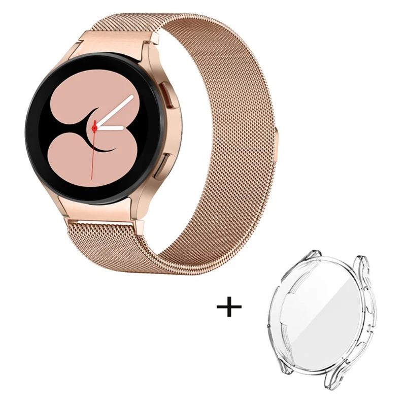 Samsung Galaxy Watch 5 (44mm) Metall armband mit Hülle