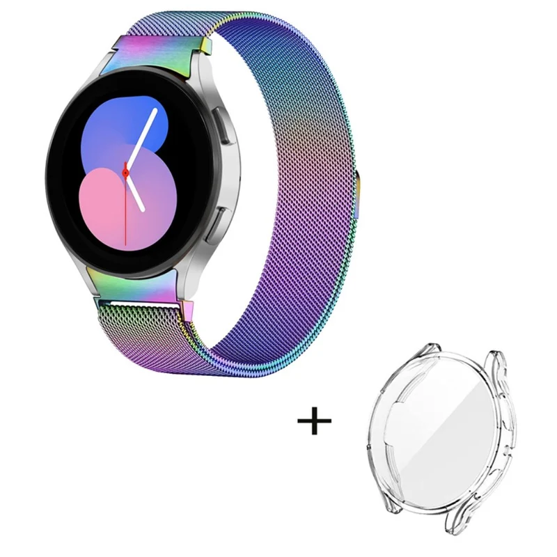 Samsung Galaxy Watch 5 (44mm) Metall armband mit Hülle