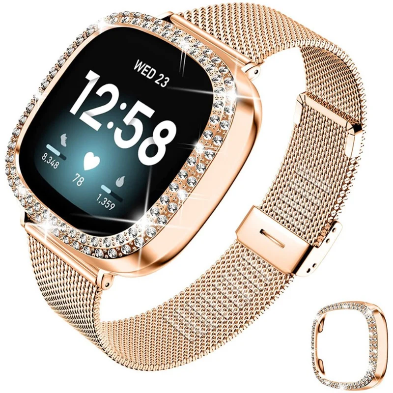 Fitbit Sense 1 / Fitbit Versa 3 Metall armband