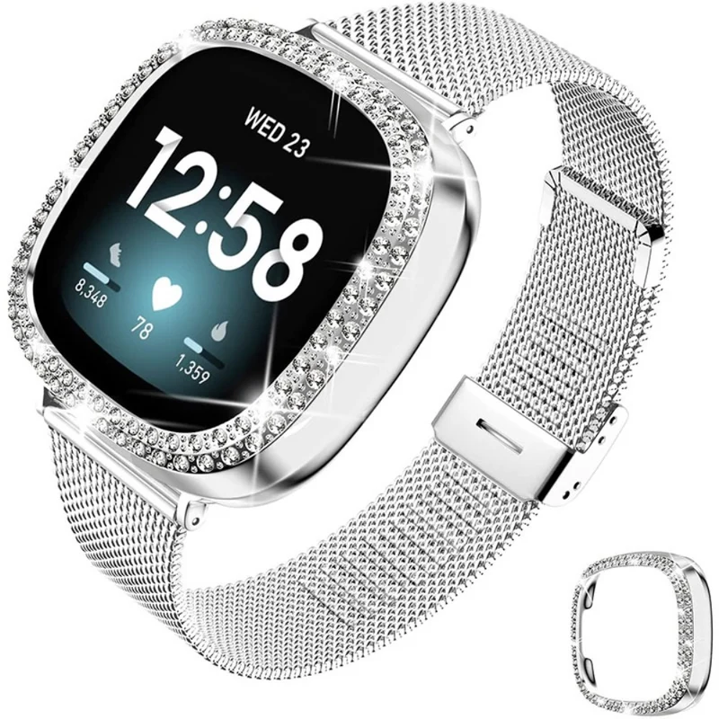 Fitbit Sense 1 / Fitbit Versa 3 Metall armband