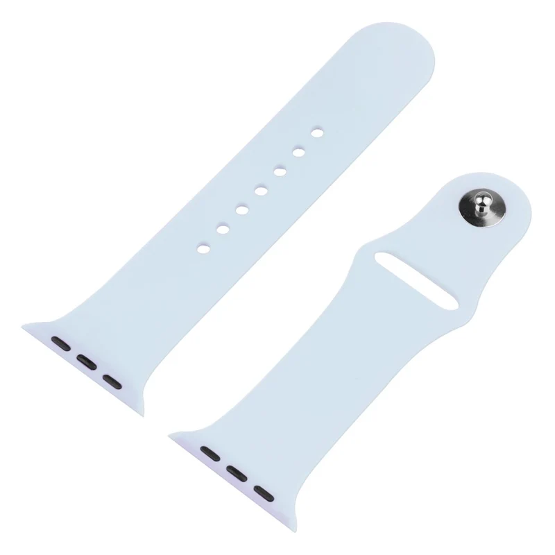 Apple Watch Series 7 41mm Silikon / TPU Hülle mit armband und Gehärtetes Glas