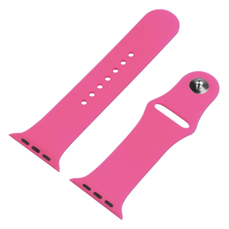 Apple Watch Series 7 41mm Silikon / TPU Hülle mit armband und Gehärtetes Glas