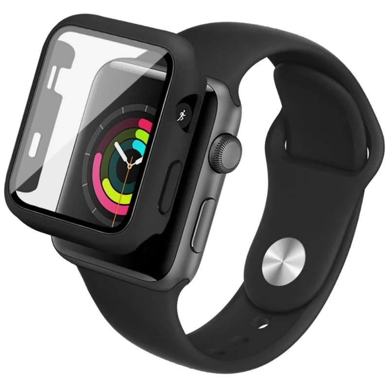 Apple Watch Series 1-3 42mm Silikon / TPU Hülle mit armband