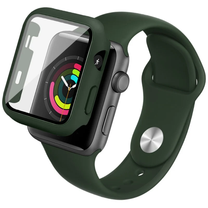 Apple Watch Series 1-3 42mm Silikon / TPU Hülle mit armband