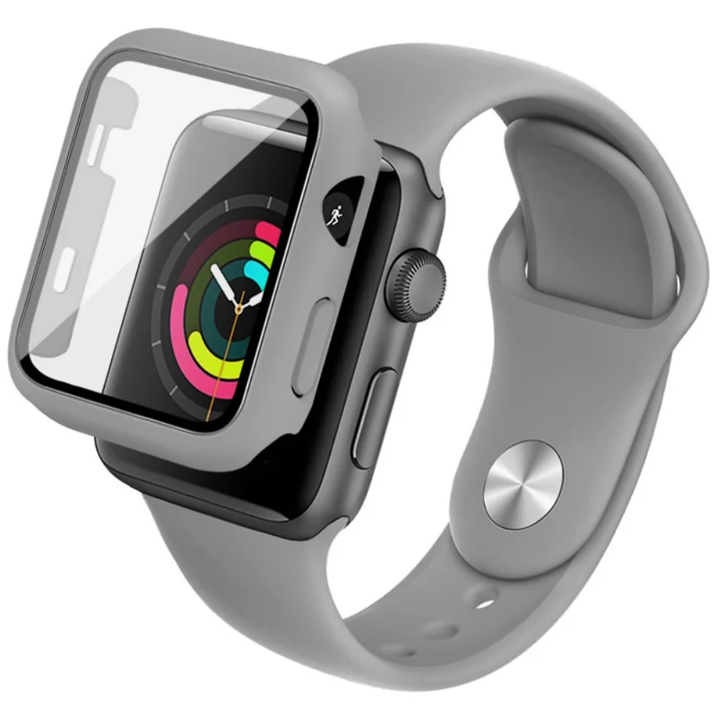 Apple Watch Series 1-3 42mm Silikon / TPU Hülle mit armband