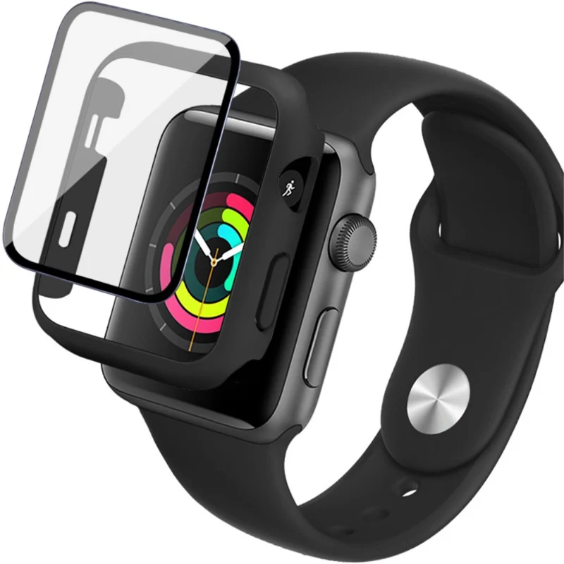 Apple Watch Series 1-3 42mm Silikon / TPU Hülle mit armband
