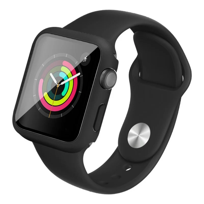 Apple Watch Series 1-3 42mm Silikon / TPU Hülle mit armband