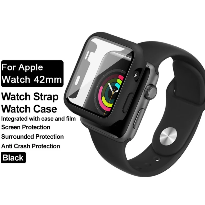 Apple Watch Series 1-3 42mm Silikon / TPU Hülle mit armband