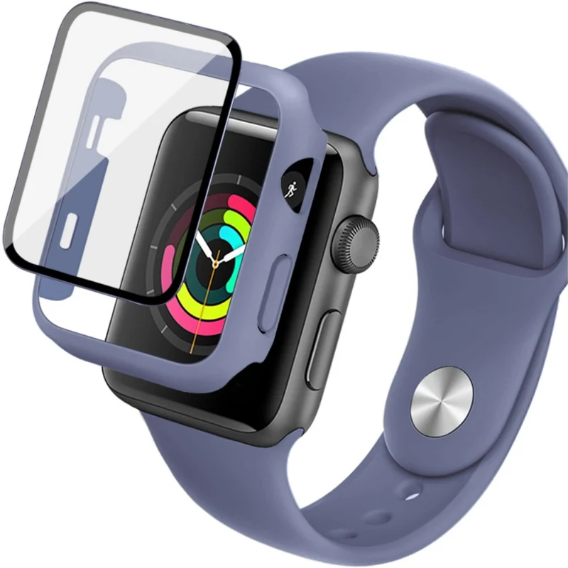 Apple Watch Series 1-3 42mm Silikon / TPU Hülle mit armband
