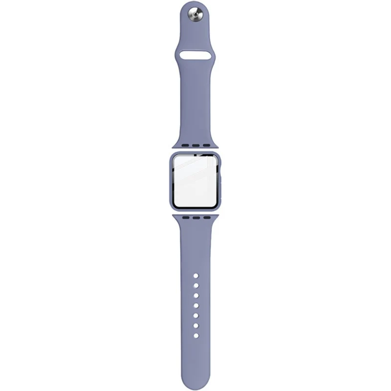 Apple Watch Series 1-3 42mm Silikon / TPU Hülle mit armband