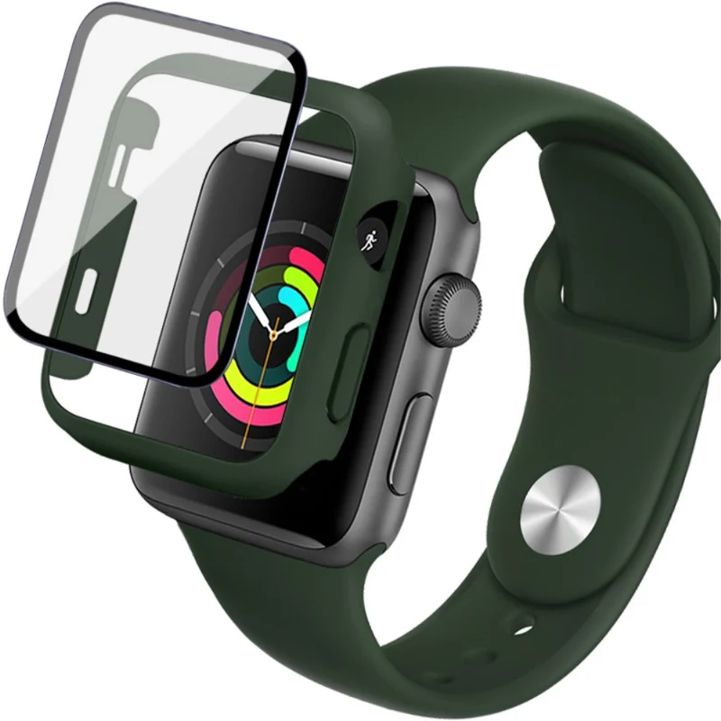Apple Watch Series 1-3 42mm Silikon / TPU Hülle mit armband