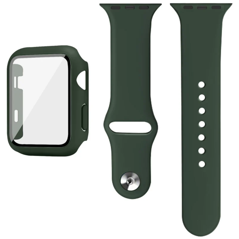 Apple Watch Series 1-3 42mm Silikon / TPU Hülle mit armband