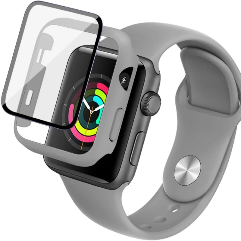 Apple Watch Series 1-3 42mm Silikon / TPU Hülle mit armband
