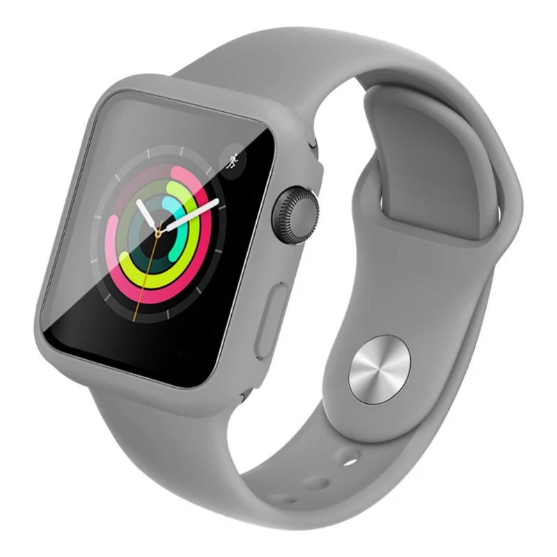 Apple Watch Series 1-3 42mm Silikon / TPU Hülle mit armband