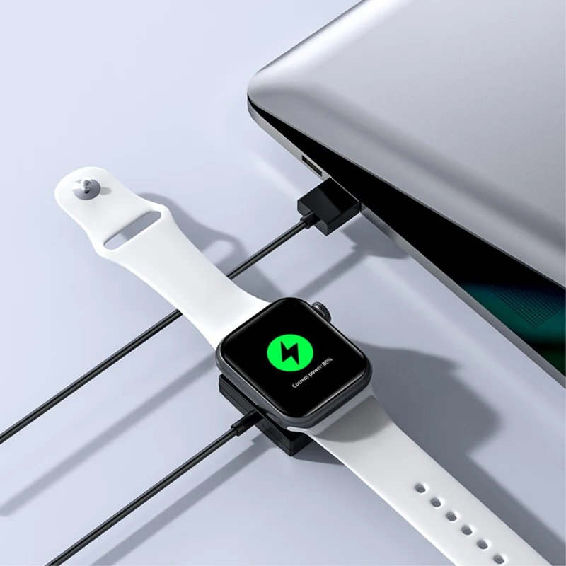1m Plastik Apple Smartwatch Magnetisch USB Ladestationskabel