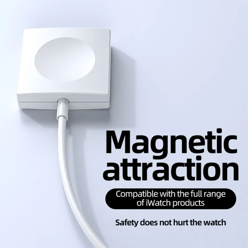 1m Plastik Apple Smartwatch Magnetisch USB Ladestationskabel