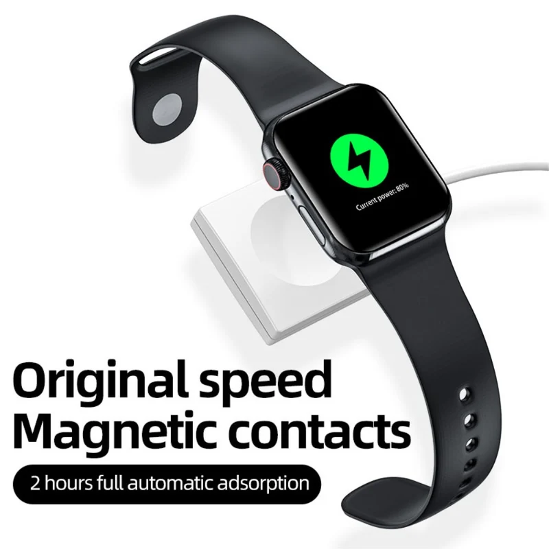 1m Plastik Apple Smartwatch Magnetisch USB Ladestationskabel