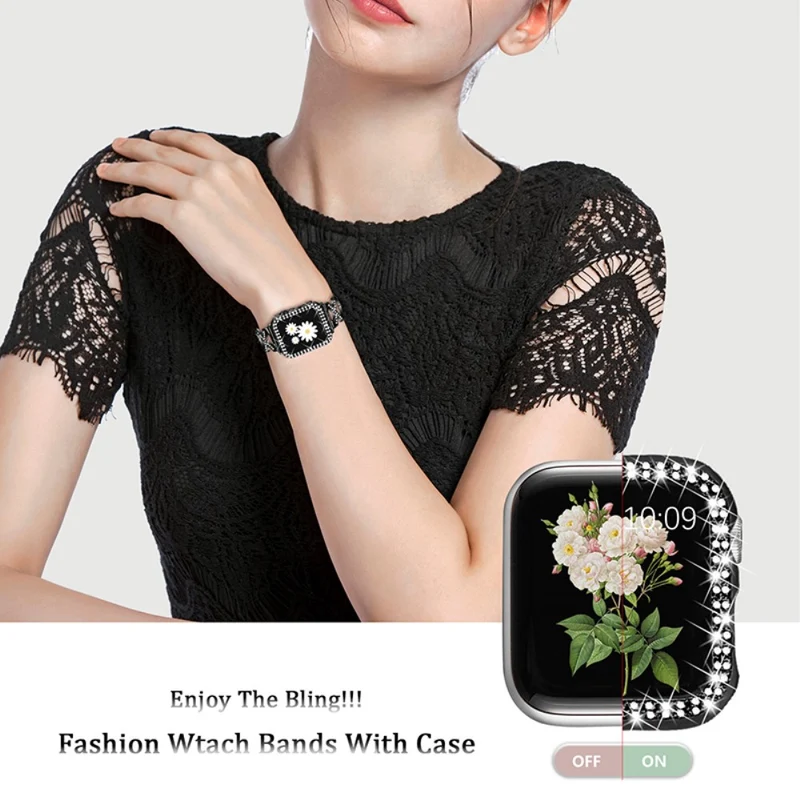 Apple Watch Series 7 45mm Metall Hülle mit armband