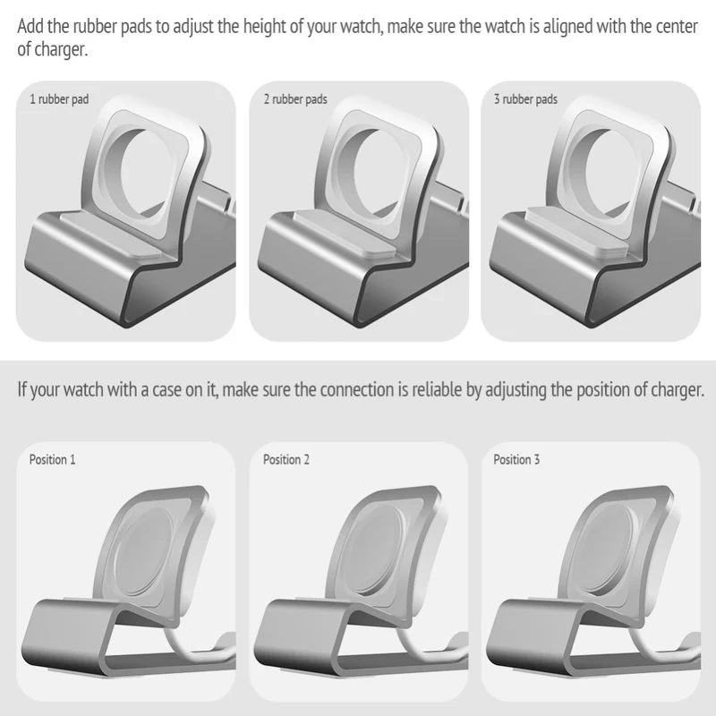 Apple Watch Series 7 45mm Metall Halter